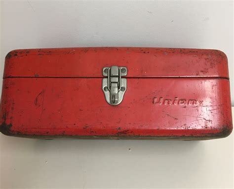 vintage steel union tool box|union tool boxes.